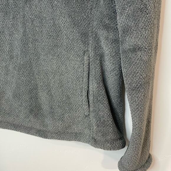 Patagonia Women's Sweatshirt Re Tool Snap T Fleece Gray Aqua Large Pullover Cozy - Picture 5 of 9